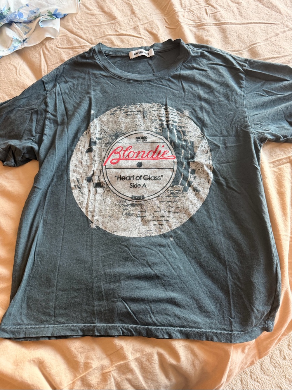 Daydreamer Steel Blue Crew Neck Tee